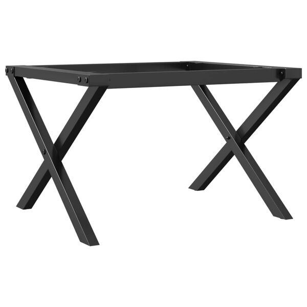 vidaXL Πόδια Τραπεζιού Σαλονιού σε Σχήμα «X» 50x40x38 εκ. Ατσάλι