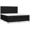 vidaXL &Kappa;&rho;&epsilon;&beta;ά&tau;&iota; Boxspring &mu;&epsilon; &Sigma;&tau;&rho;ώ&mu;&alpha; &Mu;&alpha;ύ&rho;&omicron; 160x200 &epsilon;&kappa;. &Upsilon;&phi;&alpha;&sigma;&mu;ά&tau;&iota;&nu;&omicron;