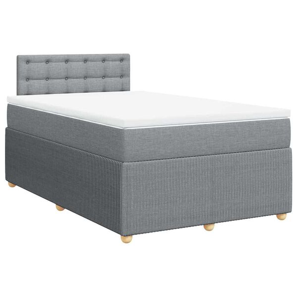 vidaXL &Kappa;&rho;&epsilon;&beta;ά&tau;&iota; Boxspring &mu;&epsilon; &Sigma;&tau;&rho;ώ&mu;&alpha; &Alpha;&nu;&omicron;&iota;&chi;&tau;ό &Gamma;&kappa;&rho;&iota; 120x190 &epsilon;&kappa;. &Upsilon;&phi;&alpha;&sigma;&mu;ά&tau;&iota;&nu;&omicron;