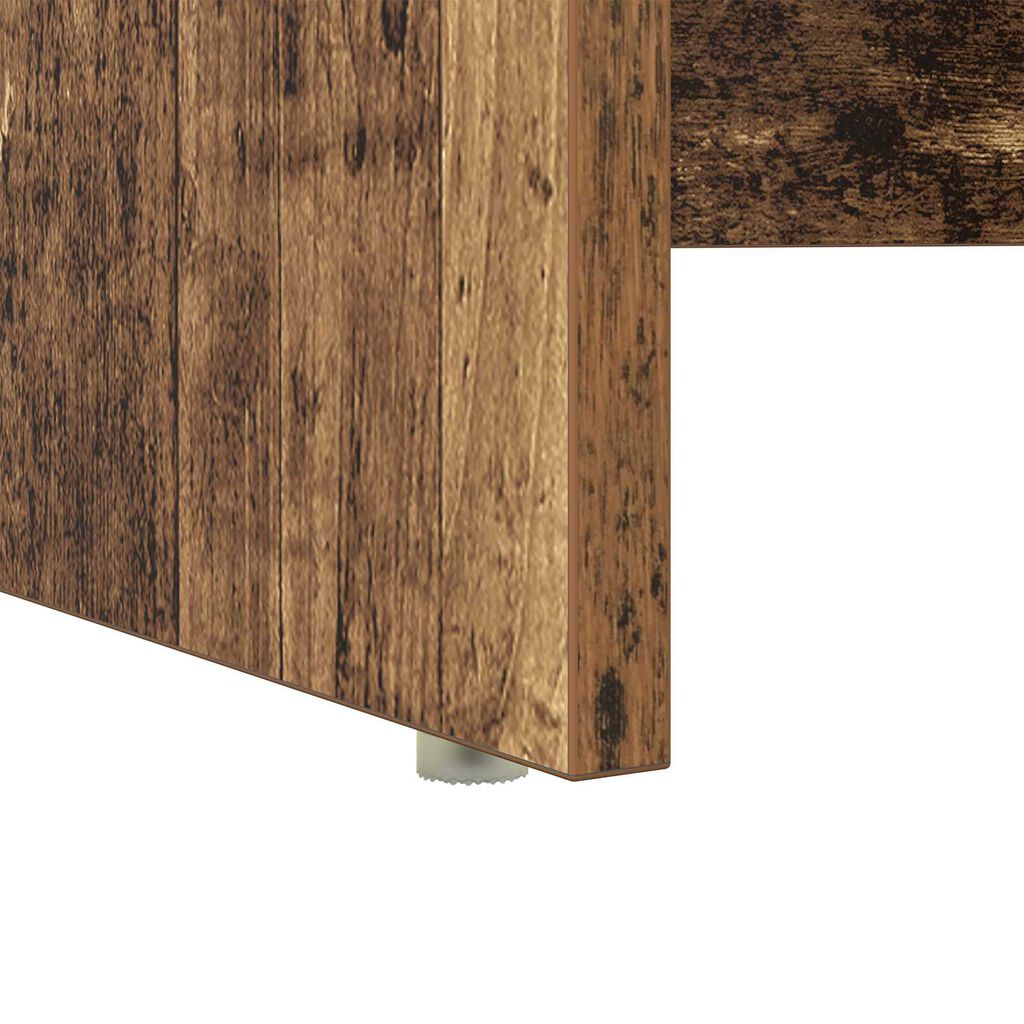 vidaXL Γραφείο με Αποθήκευση Παλιό Ξύλο 120.5x44x88.5 cm Επεξεργασμένο Ξύλο