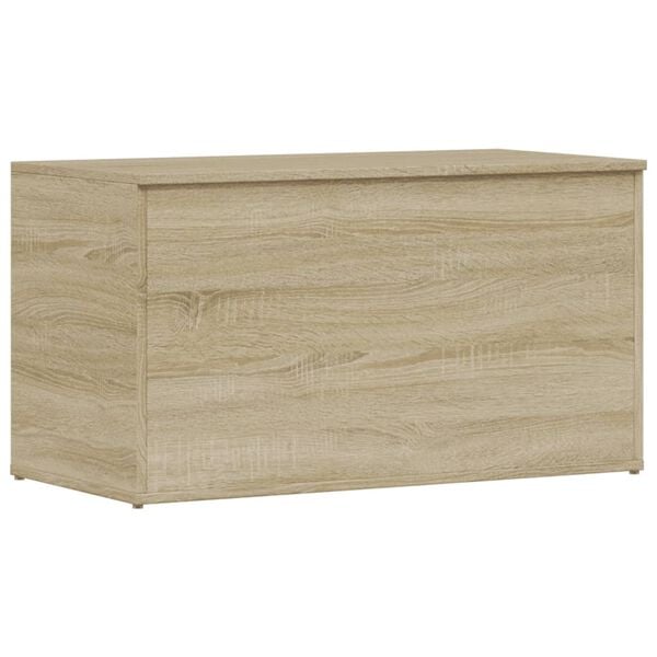 vidaXL Μπαούλο Αποθήκευσης Sonoma Δρυς 84x42x46 εκ. Επεξεργασμένο Ξύλο