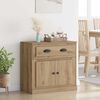 vidaXL Highboard Artisan Oak 70 x 35,5 x 67,5 &epsilon;&kappa;. &Epsilon;&pi;&epsilon;&xi;&epsilon;&rho;&gamma;&alpha;&sigma;&mu;έ&nu;&omicron; &xi;ύ&lambda;&omicron;