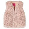 Γιλέκο Παιδικό Ανοιχτό Ροζ 92 από Συνθετική Γούνα