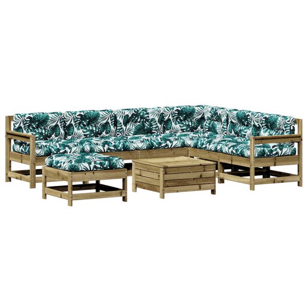 vidaXL &Sigma;&alpha;&lambda;ό&nu;&iota; &Kappa;ή&pi;&omicron;&upsilon; &Sigma;&epsilon;&tau; 8 &tau;&epsilon;&mu; &alpha;&pi;ό &Epsilon;&mu;&pi;&omicron;&tau;&iota;&sigma;&mu;έ&nu;&omicron; &Xi;ύ&lambda;&omicron; &Pi;&epsilon;ύ&kappa;&omicron;&upsilon; &mu;&epsilon; &Mu;&alpha;&xi;&iota;&lambda;ά&rho;&iota;&alpha;