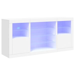 vidaXL &Mu;&pi;&omicron;&upsilon;&phi;έ&sigmaf; &mu;&epsilon; &Phi;ώ&tau;&alpha; LED &Lambda;&epsilon;&upsilon;&kappa;ό&sigmaf; 142,5 x 37 x 67 &epsilon;&kappa;.