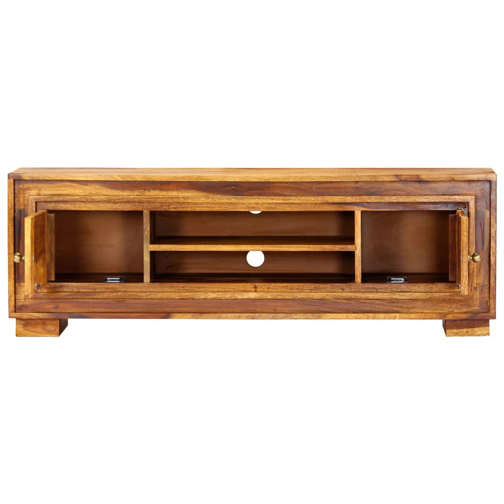 vidaXL Έπιπλο Τηλεόρασης 118 x 30 x 40 εκ. από Μασίφ Ξύλο Sheesham