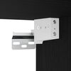 vidaXL Σετ Επίπλων Μπάνιου με συρτάρι 2 pcs Μαύρη δρυς 80 x 33 x 60 εκ