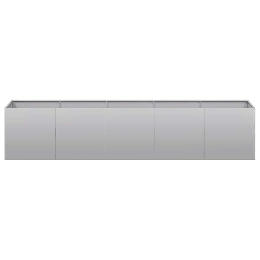 vidaXL Ζαρντινιέρα 200x40x40 εκ. από Γαλβανισμένο Ατσάλι