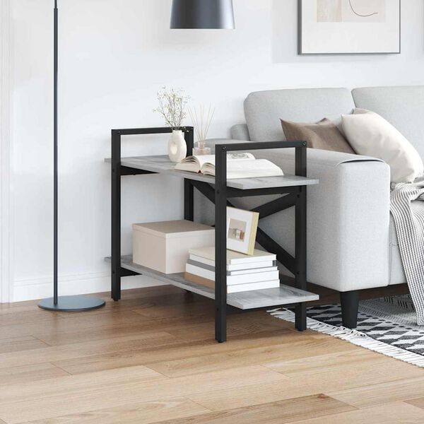 vidaXL &Rho;ά&phi;&iota; &Beta;&iota;&beta;&lambda;ί&omega;&nu; &Gamma;&kappa;&rho;ί&zeta;&omicron; &Sigma;&omicron;&nu;&omicron;&mu;&alpha; 100 x 33,5 x 64 &epsilon;&kappa;