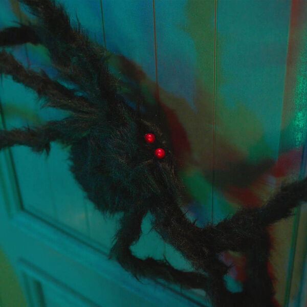 vidaXL Διακόσμηση Halloween Αράχνη 6 pcs Μαύρο 75 cm