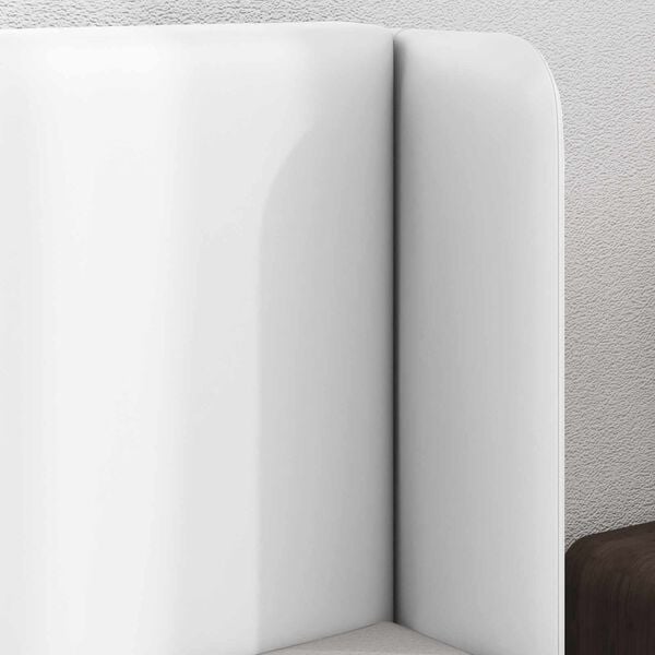 vidaXL &Alpha;&upsilon;&tau;ί &Kappa;&epsilon;&phi;&alpha;&lambda;ή&sigmaf; &Lambda;&epsilon;&upsilon;&kappa;ό 40,5 x 40,5 x 4 &epsilon;&kappa; PVC