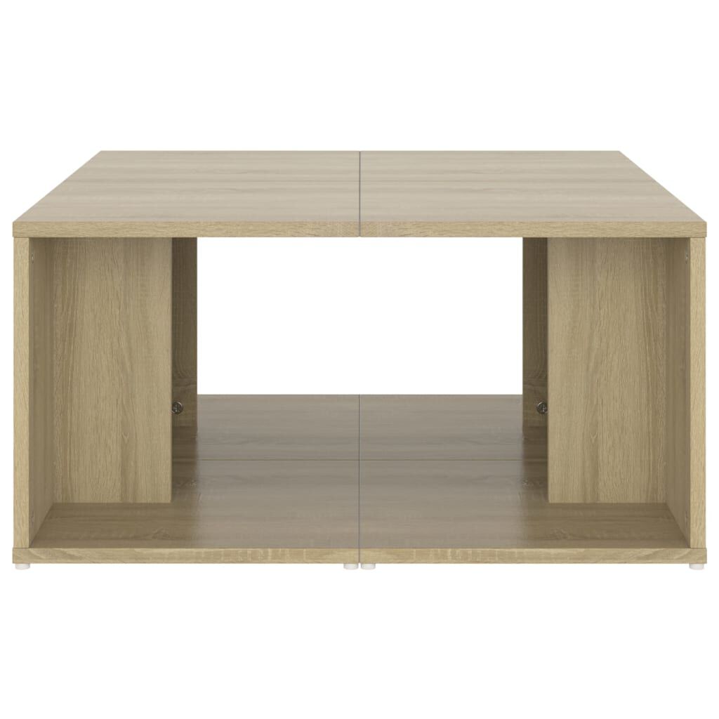 vidaXL Τραπεζάκια Σαλονιού 4 τεμ. Sonoma Δρυς 33x33x33 εκ. Επεξ. Ξύλο