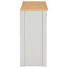 vidaXL Τραπέζι Κονσόλα Γκρι 97 x 35 x 76 εκ.