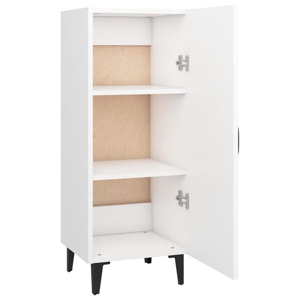 vidaXL Ντουλάπι Λευκό 34,5 x 34 x 90 εκ. από Επεξεργασμένο Ξύλο