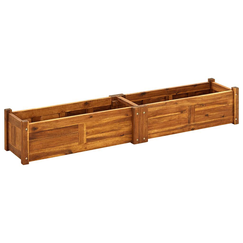 vidaXL Ζαρντινιέρα Υπερυψωμένη 150 x 30 x 25 εκ. από Ξύλο Ακακίας