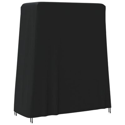 vidaXL Κάλυμμα Τραπεζιού Ping Pong Μαύρο 165x70x185 εκ 420D Ύφ. Oxford