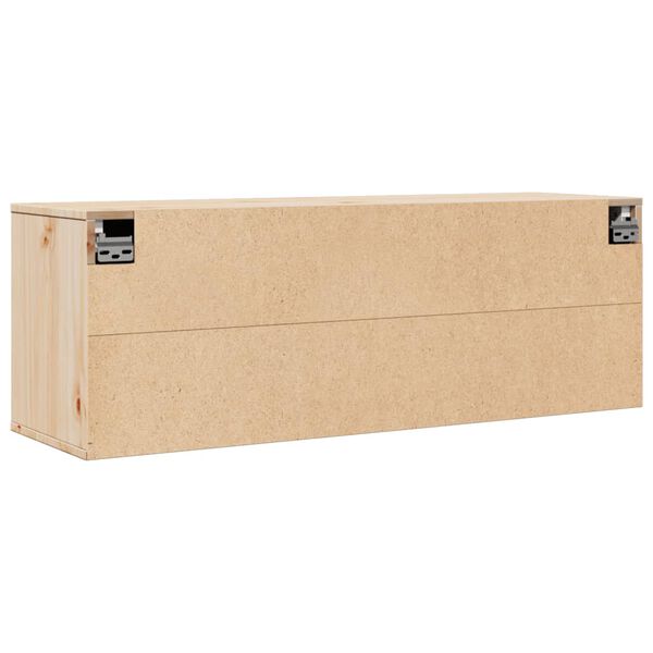 vidaXL Ντουλάπι Τοίχου 100 x 30 x 35 εκ. από Μασίφ Ξύλο Πεύκου