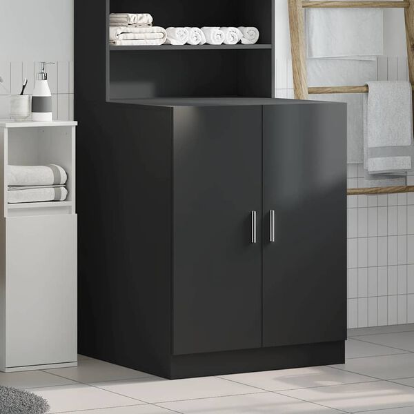 vidaXL Ντουλάπι Πλυντηρίου Γκρι 71 x 71,5 x 91,5 εκ.