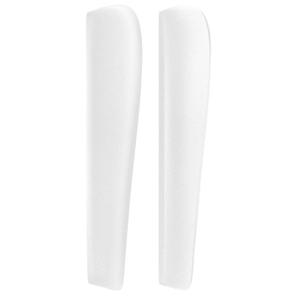 vidaXL Κρεβάτι Boxspring με Στρώμα Λευκό 80 x 200 εκ. Συνθετικό Δέρμα