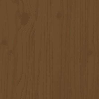 vidaXL Κάλυμμα Βάσης Ομπρέλας Καφέ Μελί από Μασίφ Ξύλο Πεύκου