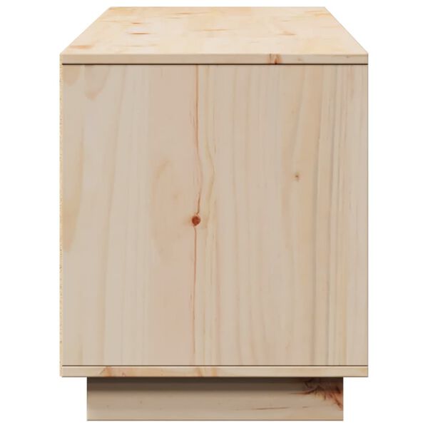 vidaXL Έπιπλο Τηλεόρασης 156 x 37 x 45 εκ. από Μασίφ Ξύλο Πεύκου