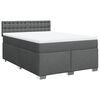 vidaXL &Kappa;&rho;&epsilon;&beta;ά&tau;&iota; Boxspring &mu;&epsilon; &Sigma;&tau;&rho;ώ&mu;&alpha; &Sigma;&kappa;&omicron;ύ&rho;&omicron; &Gamma;&kappa;&rho;&iota; 140x200 &epsilon;&kappa; &Upsilon;&phi;&alpha;&sigma;&mu;ά&tau;&iota;&nu;&omicron;