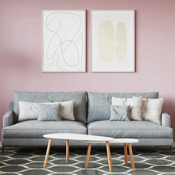 vidaXL Βαφή τοίχου Ροζ 16,5 x 16,5 x 15,9 εκ. Εκτύπωση τοίχου