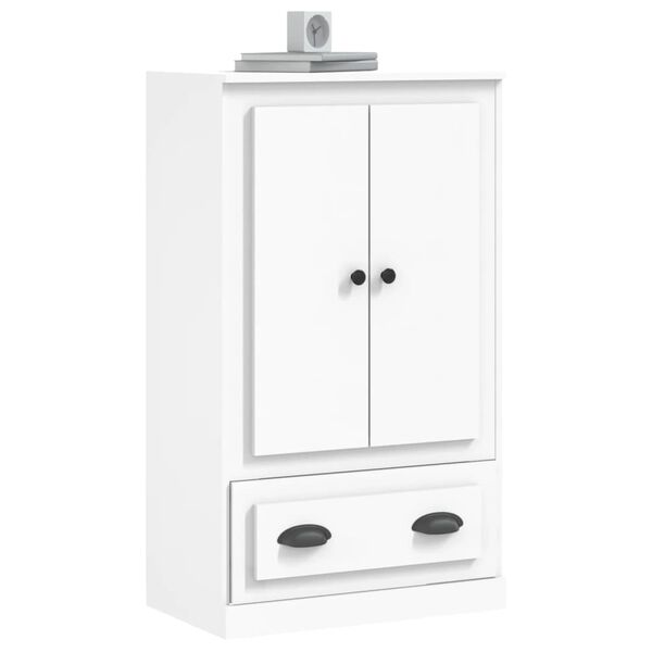 vidaXL Ντουλάπι Λευκό 60 x 35,5 x 103,5 εκ. από Επεξεργασμένο Ξύλο