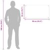 vidaXL Πίσω Πάνελ Κουζίνας Διαφανές 90 x 50 cm σκληρυμένο γυαλί