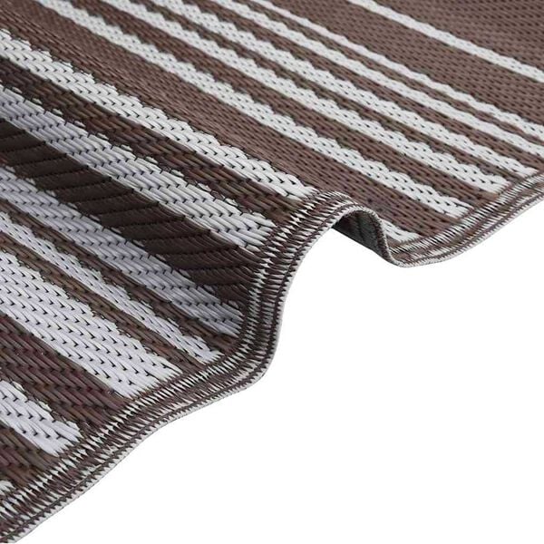 vidaXL Χαλί εξωτερικού χώρου Καφέ 300 x 400 cm PP