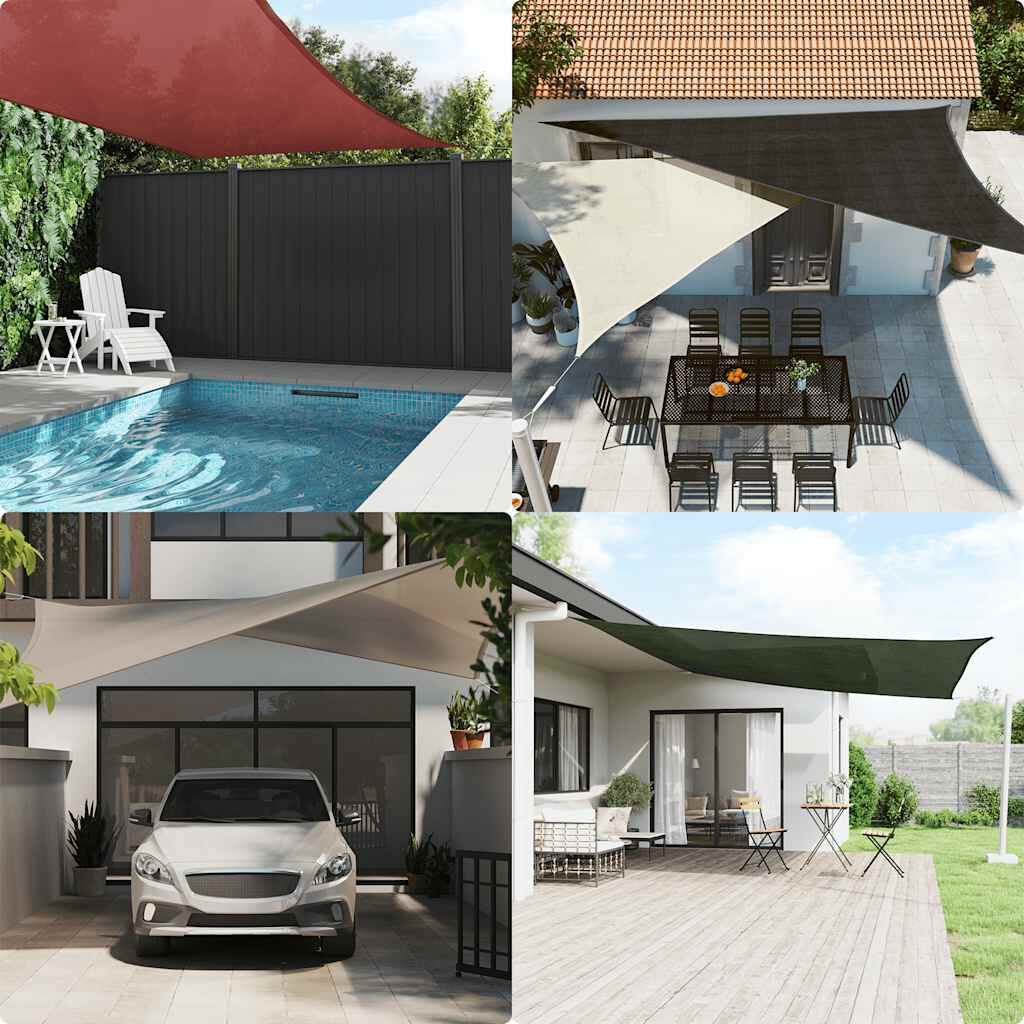 vidaXL Πανί Σκίασης Taupe 2 x 3,5 μ. από HDPE 160 γρ./μ²