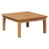 vidaXL Παγκάκι κήπου 2 pcs Καφέ Μασίφ ξύλο teak