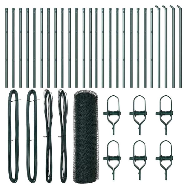 vidaXL &Sigma;&tau;ύ&lambda;&omicron;&sigmaf; &Pi;&epsilon;&rho;&iota;&phi;&rho;ά&xi;&epsilon;&omega;&nu; &Pi;&rho;ά&sigma;&iota;&nu;&omicron; 50 x 0,6 m (&delta;ί&chi;&tau;&upsilon; 13 mm)