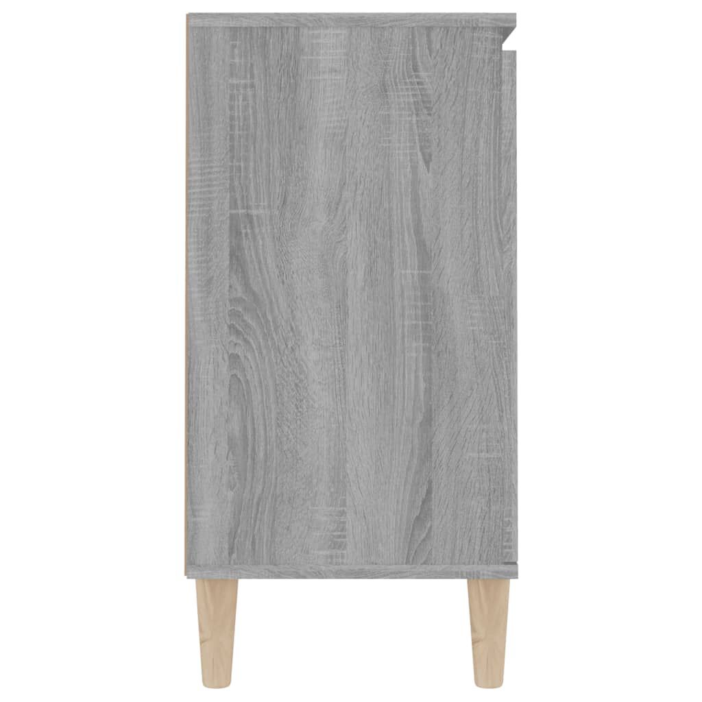 vidaXL Μπουφές Γκρι Sonoma 101 x 35 x 70 εκ. από Επεξεργασμένο Ξύλο