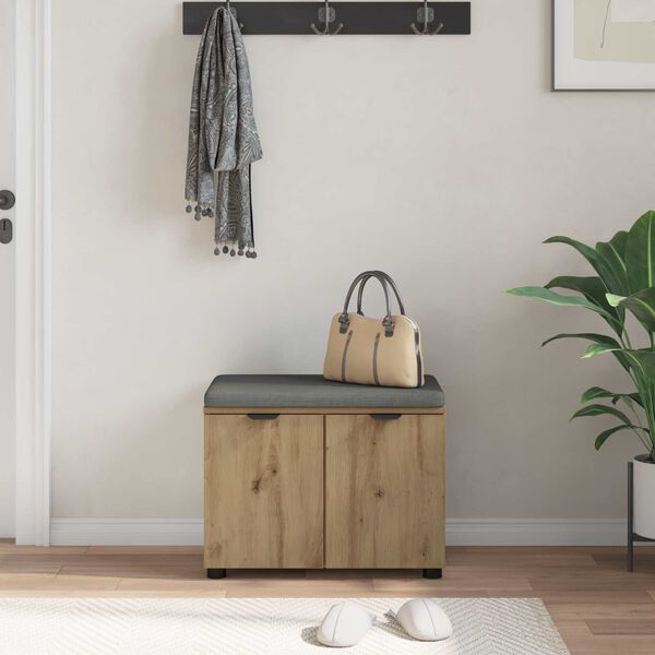 vidaXL &Pi;&alpha;&gamma;&kappa;ά&kappa;&iota; &Chi;&alpha;&lambda;&omega;&rho;ί&omicron;&upsilon; &mu;&epsilon; &mu;&alpha;&xi;&iota;&lambda;ά&rho;&iota; Artisan Oak 60 x 38 x 46 &epsilon;&kappa;