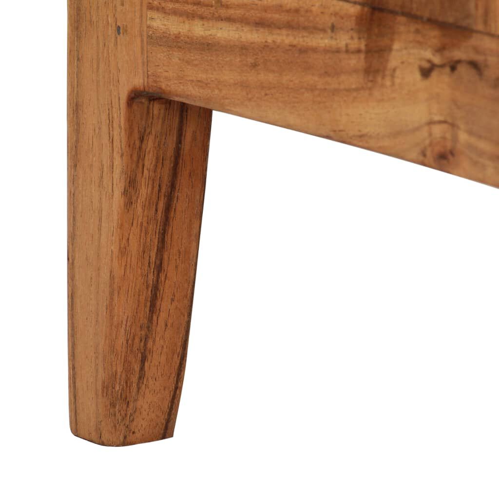 vidaXL Έπιπλο Τηλεόρασης 88 x 30 x 40 εκ. από Μασίφ Ξύλο Ακακίας