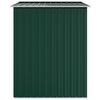 vidaXL Αποθήκη Κήπου Πράσινη 205 x 129 x 183 εκ. Γαλβανισμένο Ατσάλι