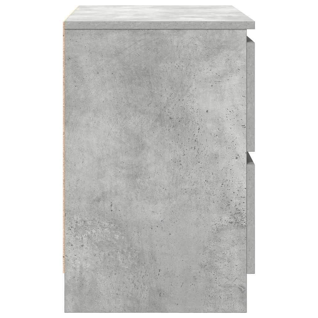vidaXL Έπιπλο Τηλεόρασης Γκρι Σκυροδέματος 60x35x54 εκ. Επεξεργ. Ξύλο
