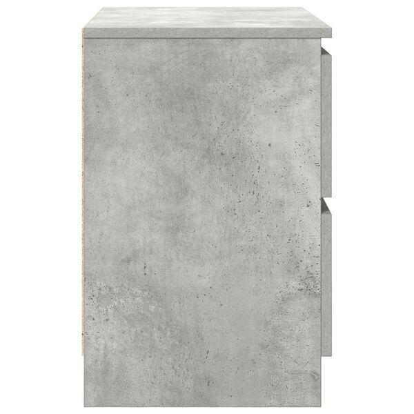 vidaXL Έπιπλο Τηλεόρασης Γκρι Σκυροδέματος 60x35x54 εκ. Επεξεργ. Ξύλο