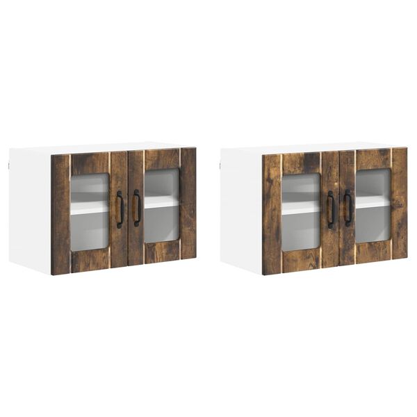 vidaXL &Nu;&tau;&omicron;&upsilon;&lambda;ά&pi;&alpha; &Kappa;&omicron;&upsilon;&zeta;ί&nu;&alpha;&sigmaf; 2 pcs &Kappa;&alpha;&pi;&nu;&iota;&sigma;&tau;ό &Delta;&rho;ύ&sigmaf; 60 x 31 x 40 &epsilon;&kappa;
