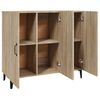 vidaXL Ντουλάπι Sonoma δρυς 90x34x80 εκ. Επεξεργασμένο Ξύλο