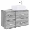 vidaXL &Sigma;&epsilon;&tau; &Epsilon;&pi;ί&pi;&lambda;&omega;&nu; &Mu;&pi;ά&nu;&iota;&omicron;&upsilon; 2 pcs &Gamma;&kappa;&rho;&iota; Sonoma &Epsilon;&pi;&epsilon;&xi;&epsilon;&rho;&gamma;&alpha;&sigma;&mu;έ&nu;&omicron; &Xi;ύ&lambda;&omicron;
