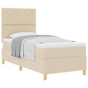 vidaXL &Kappa;&rho;&epsilon;&beta;ά&tau;&iota; &mu;&epsilon; &epsilon;&lambda;&alpha;&tau;ή&rho;&iota;&alpha; &mu;&epsilon; &kappa;&epsilon;&phi;&alpha;&lambda;ά&rho;&iota; &Kappa;&rho;&epsilon;&mu; 100 x 200 cm ύ&phi;&alpha;&sigma;&mu;&alpha;
