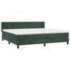 vidaXL &Kappa;&rho;&epsilon;&beta;ά&tau;&iota; Boxspring &mu;&epsilon; &Sigma;&tau;&rho;ώ&mu;&alpha; &Sigma;&kappa;&omicron;ύ&rho;&omicron; &Pi;&rho;ά&sigma;&iota;&nu;&omicron; 200x200&epsilon;&kappa;. &Beta;&epsilon;&lambda;&omicron;ύ&delta;&iota;&nu;&omicron;