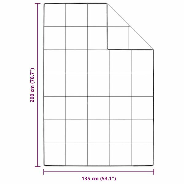 vidaXL Σετ Παπλωμάτων με μαξιλάρι 2 pcs Λευκό 135 x 200 cm Πούπουλο