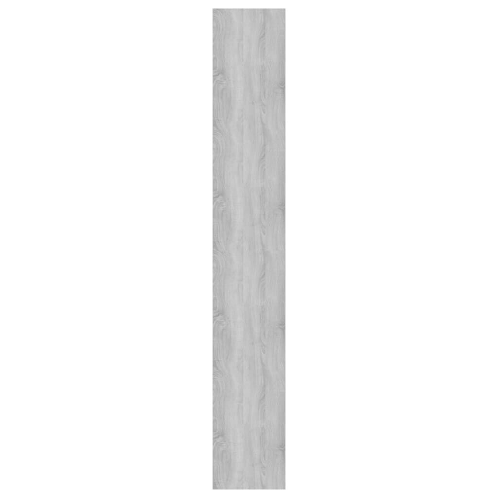 vidaXL Βιβλιοθήκη/Διαχωρ. Χώρου Γκρι Sonoma 100x30x198 εκ Επεξ. Ξύλο