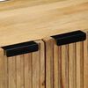 vidaXL Sideboard καφέ 60x33x75 cm μασίφ ξύλο Mango