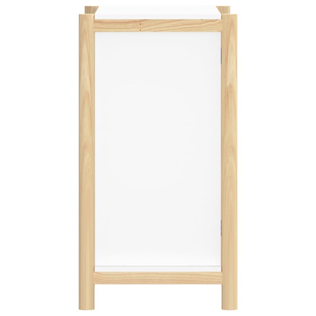 vidaXL Ντουλάπι Λευκό 62 x 38 x 70 εκ. από Επεξεργασμένο Ξύλο