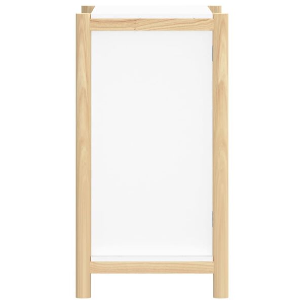 vidaXL Ντουλάπι Λευκό 62 x 38 x 70 εκ. από Επεξεργασμένο Ξύλο