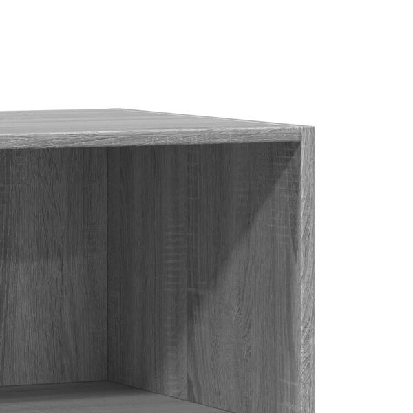 vidaXL Ντουλάπα Γκρι Sonoma 77x48x102 εκ. από Επεξεργασμένο Ξύλο